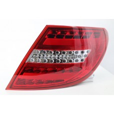 Mercedes C Class W204 07-11 Red Clear Light Bar LED Tail Lamp